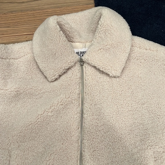 BB Dakota Shearling Bomber Jacket - Picture 3 of 4